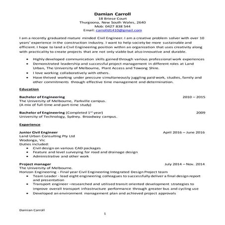Damian Carroll PDF