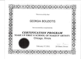 MUF Certificate