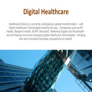 Digital Healthcare - Detailed Prese...