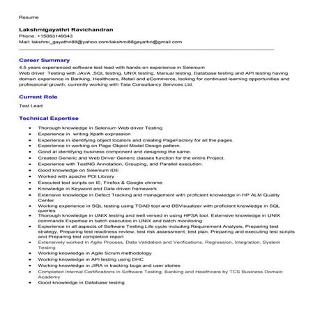 Lakshmigayathri_Resume