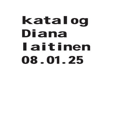 Katalog-Meethsarbete