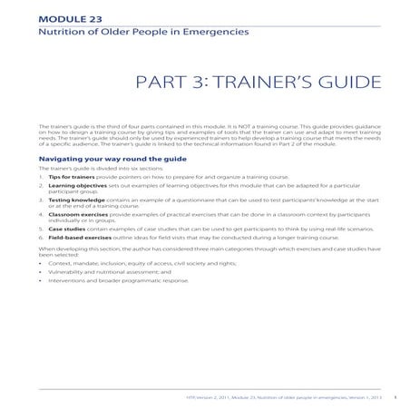 HTP-module-23-trainers-guide | PDF
