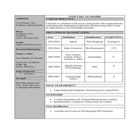 cv | PDF