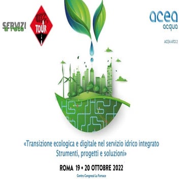 Sistema Idrico Integrato e digitalizzazione: una scelta necessaria per ...