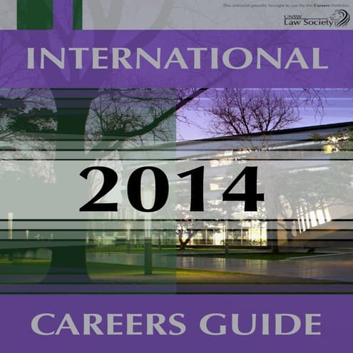 International Careers Guide - 2014