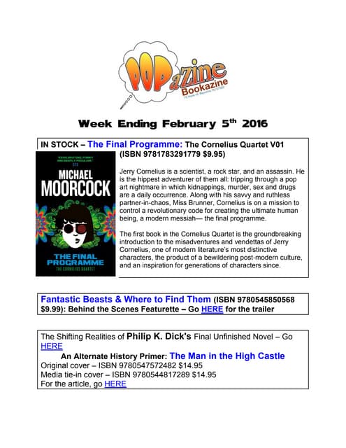 PopZ News-Friday February 5 2016