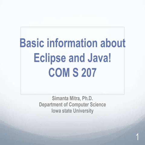 1 about eclipse | PPT