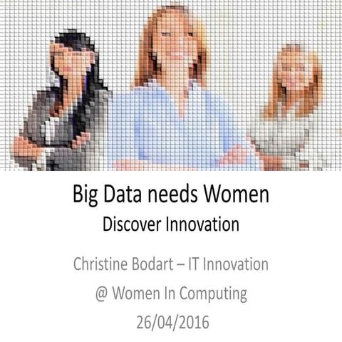 Innovation Woman Technology 20160426