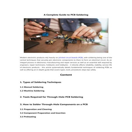 1 A Complete Guide to PCB Soldering.docx