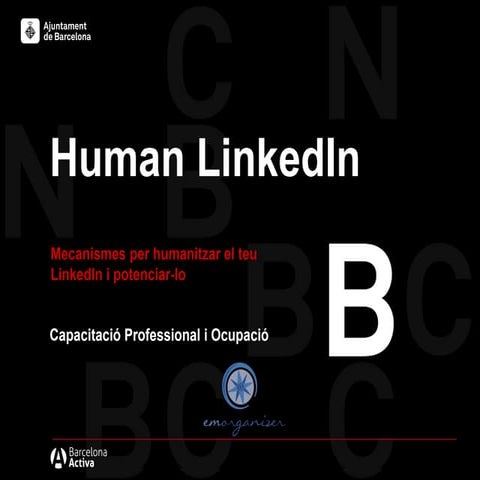 1a Conferencia HUMAN LINKEDIN (Barcelona Activa)