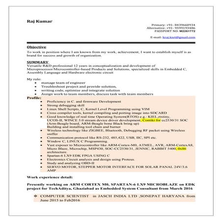 Resume_For_Embedded_Engineer