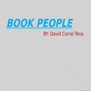 1º a david corral book people