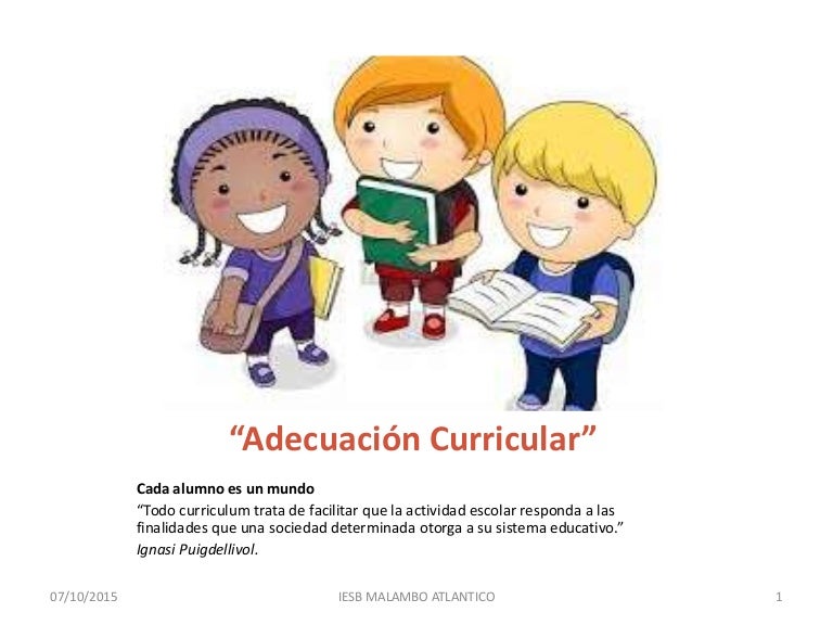 1 Adecuacion curricular presentacion en pdf
