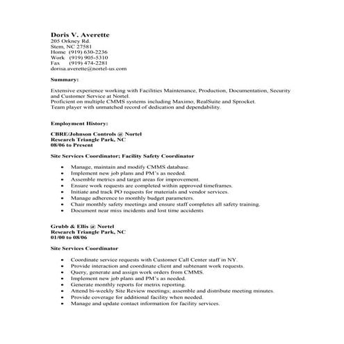 Naomi Fantozzi CEFA Reference | PDF