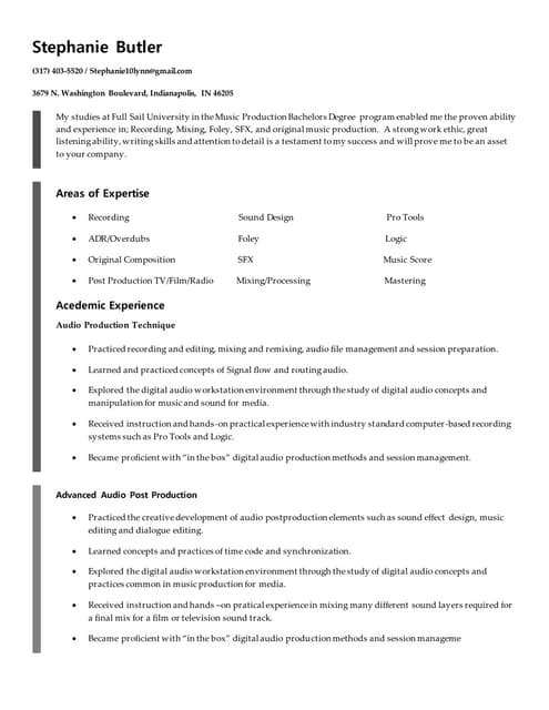 Butler_Stephanie_EducationResume