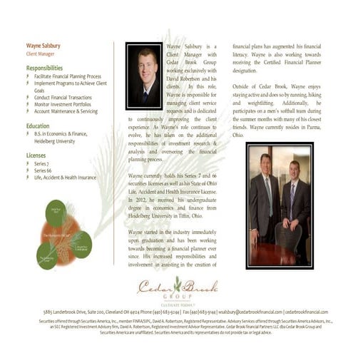 Wayne Salsbury handout