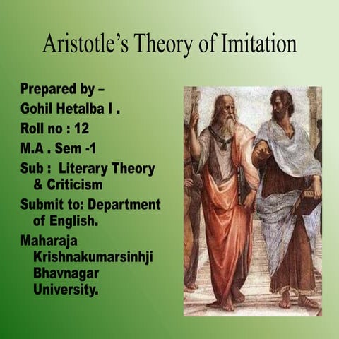 Literary theory and crticism 