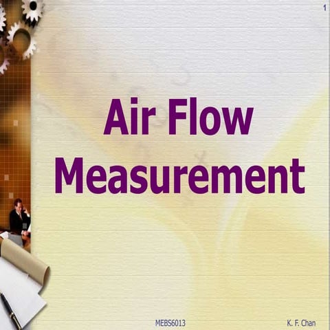 Airflow in Ducts PowerPoint Presentation | PPT