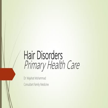 Hair Disorders  