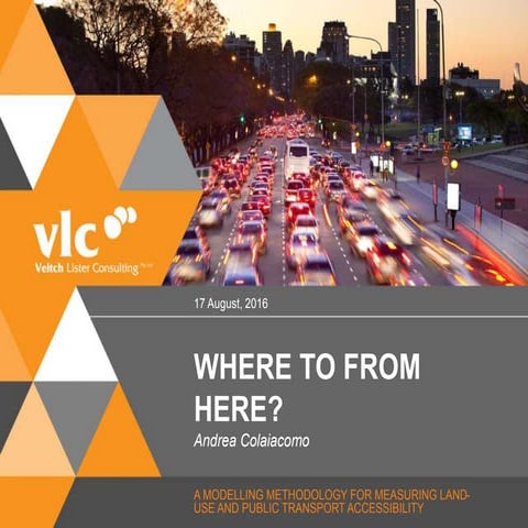 Where to from here? – a modelling methodology for measuring land-use and publ...