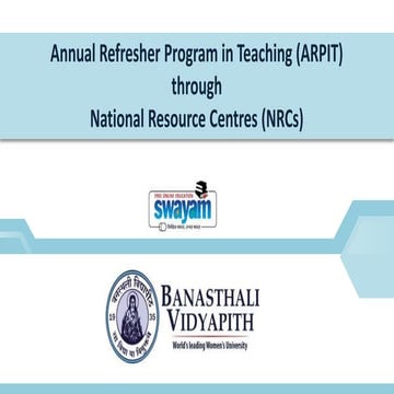 training and development