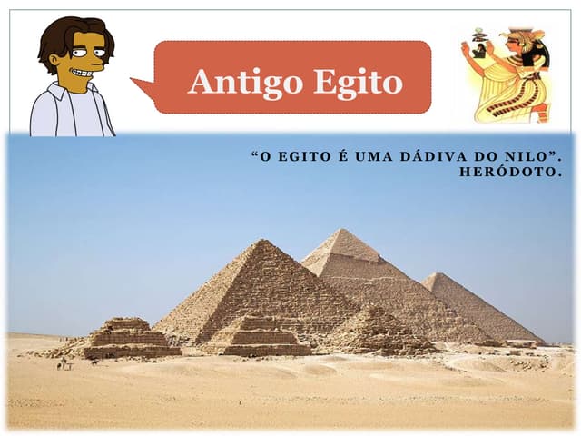 1° ano E.M. -  Antigo Egito
