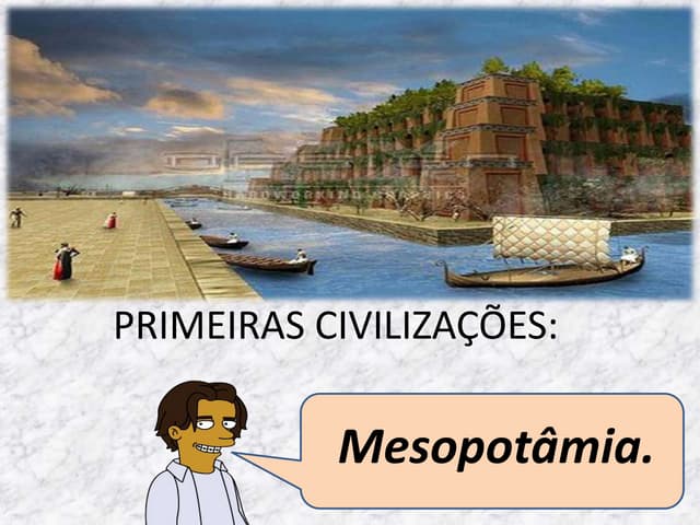 1° ano - Mesopotâmia