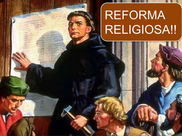 1º ano - Reforma Religiosa
