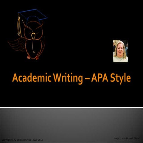 Module 1 APA Style