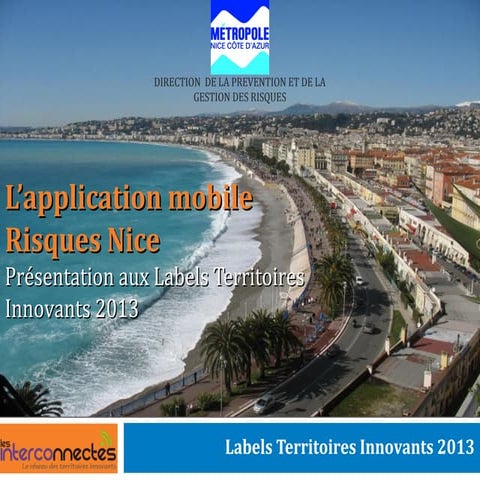 1 Application Smartphone Risques Nice