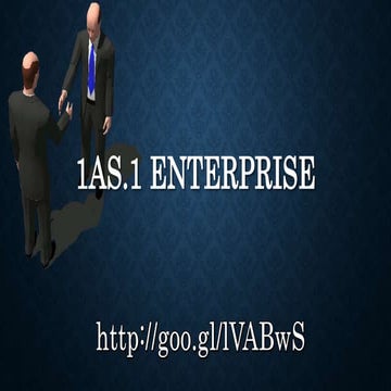 Cambridge Topic 1 AS Level - Enterprise