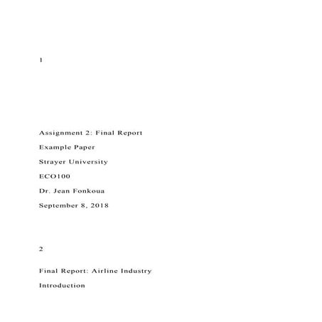 1 Assignment 2 Final Report Example P.docx