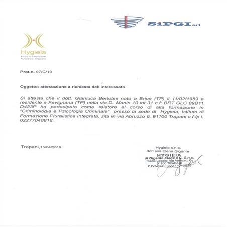 1 ATTESTATO - 13 APRILE