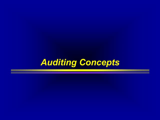 1auditconcepts