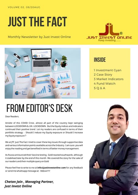 JUST THE FACTS - AUG 2020 ISSUE