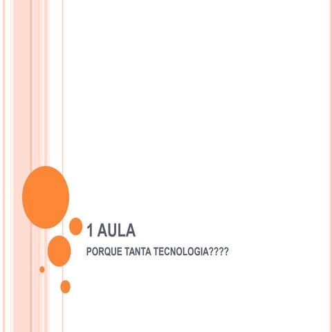 1 aula | PPTX