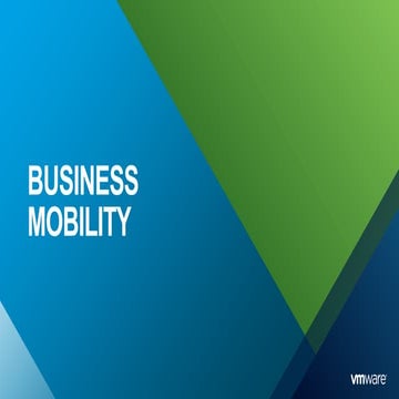 VMware Horizon Customer Presentation EN