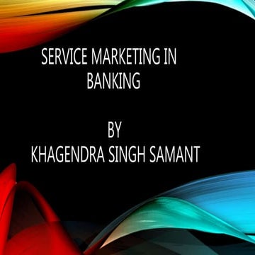Service marketing in