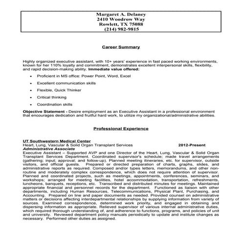 margaretdelaneyresume