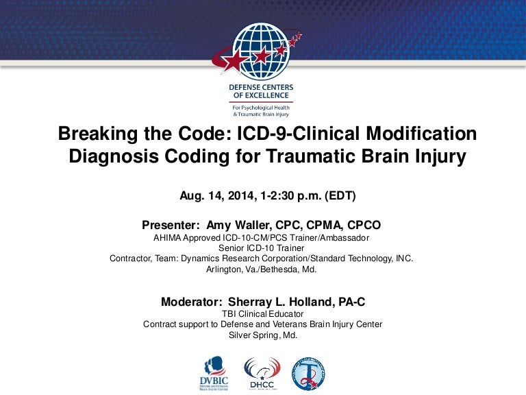 DCoE_OPS_TBI_Webinar_14Aug_Presentation_v2-1_2014-08-14 FINAL DCoE_OPS_TBI_Webinar_14Aug_Presentation_v2-1_2014-08-14 FINAL