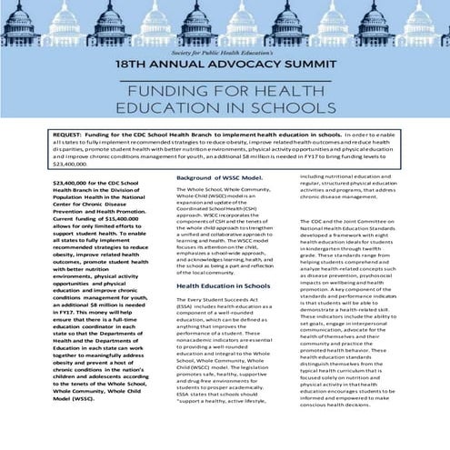 FUNDINGforhealthed