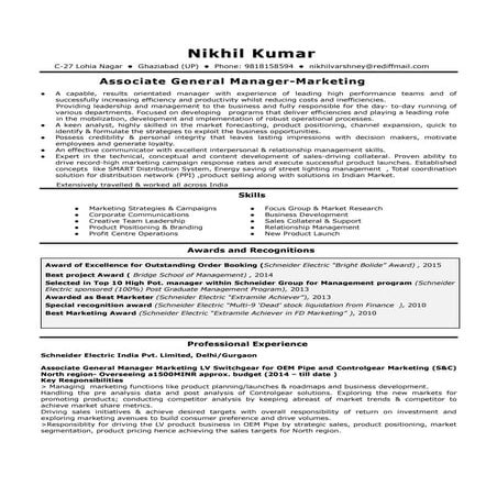 Nikhil Kumar resume | PDF
