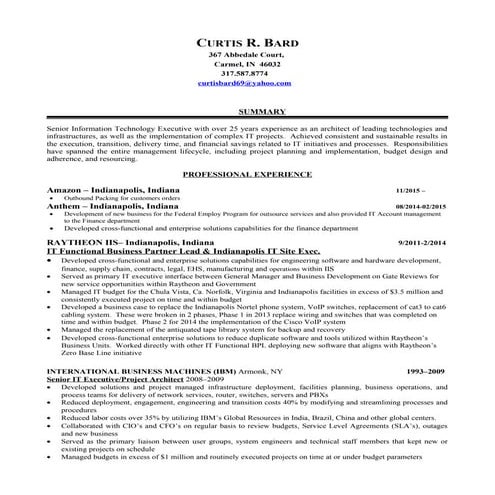 Curtis Bard IT Site Exec Jan 04 - 2017