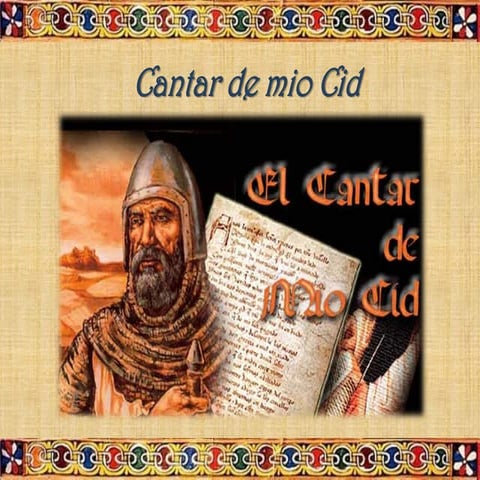 1 bach. 1.2. cantar de mio cid Edad Media