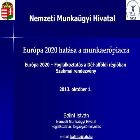 Európa 2020 hatása a munkaerőpiacra