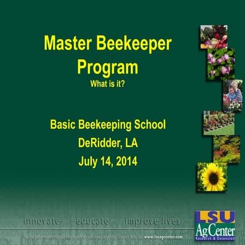 1 basic beekeeping school intro