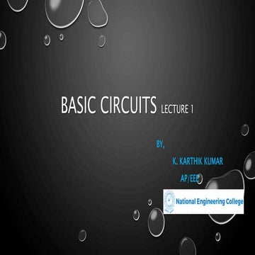 BASIC CIRCUITS | PPT