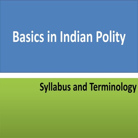  basics of Indian Polity By Krishna Pradeep's 21st century IAS study circle