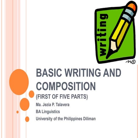 1 basic writing and composition