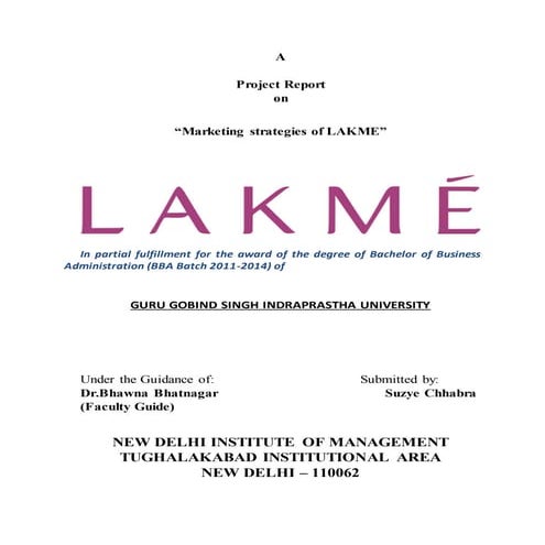 my own lakme project (3)